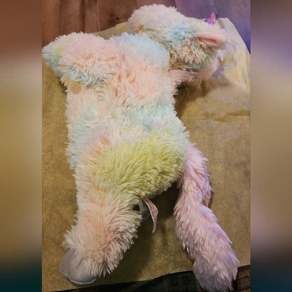 Cuddle Barn Light Up Unicorn Stuffed Animal - Picture 6 of 12